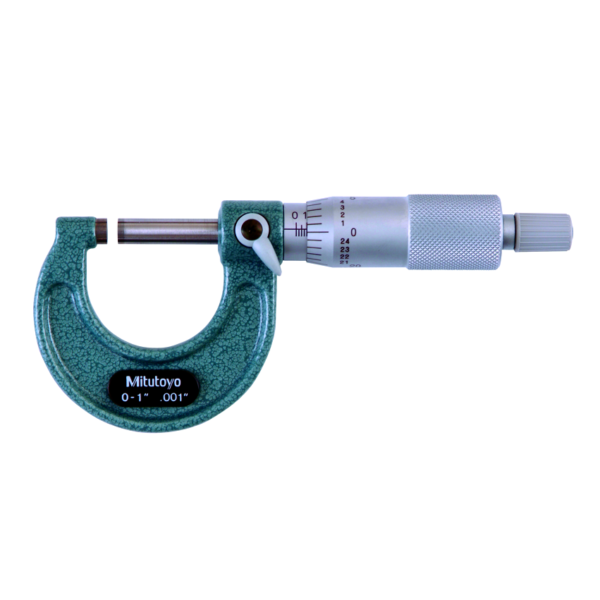 Mitutoyo 103-177 (0.001″) Ratchet Stop Economy Design Micrometer 0-1″