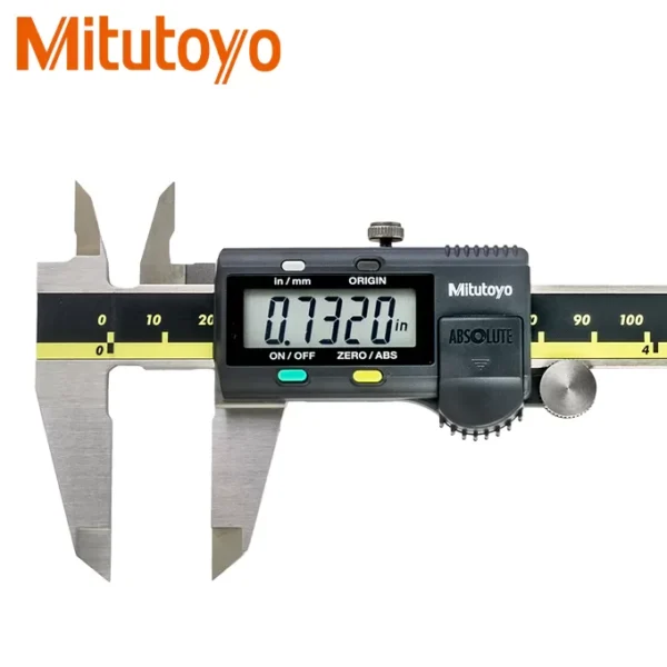 Mitutoyo 500-196-30, Digital Caliper, Absolute Digimatic, Advance Onsite Sensor, 0-6"/0-150mm, 0.01 mm Resolution