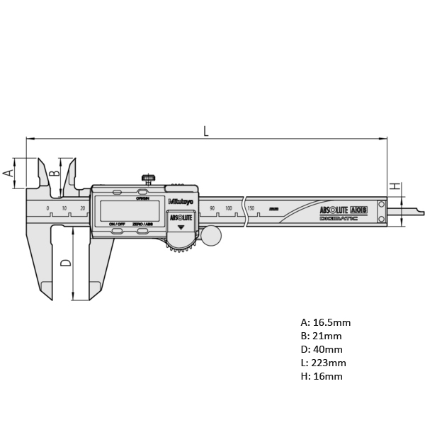 mitutoyo 500-196-30 1