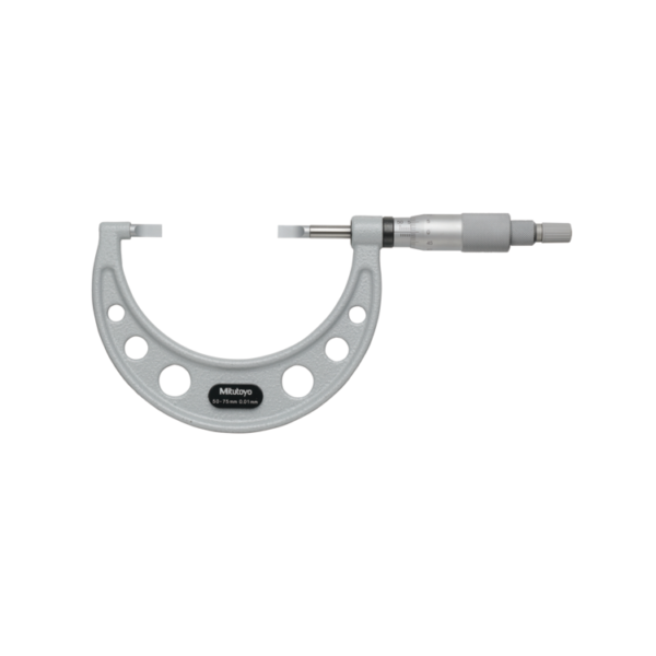 Mitutoyo 122-103-10 (0.01mm) 0.75mm Steel Blade Micrometer 50-75mm