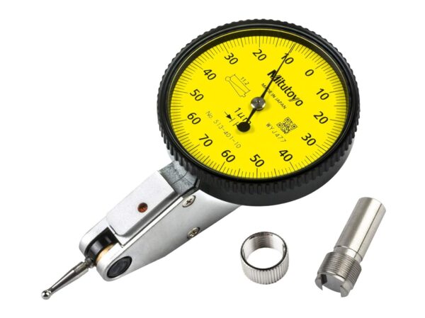 Mitutoyo 513-471-10E (0.001mm) Dial Test Indicator 8mm Basic Set Standard 0.14 mm Ruby Tip