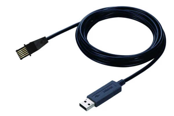 Mitutoyo 06AFM380F Digimatic USB Input Tool Direct (Digimatic to USB) Cable Straight - Image 2