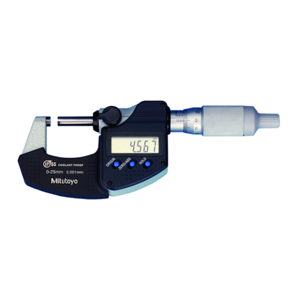 Mitutoyo 293-244-30 Digital Micrometer IP65 0-25mm