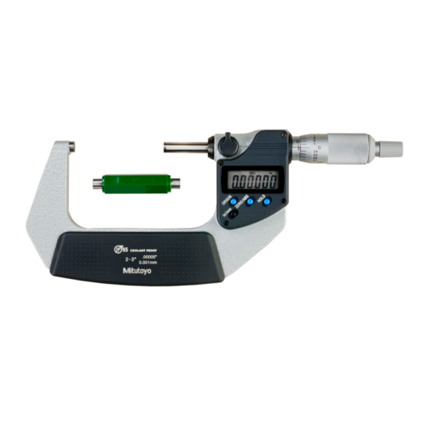 Mitutoyo 293-342-30 Outside Digital Micrometer (50 – 75mm / 2-3”)