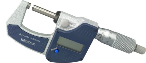 Mitutoyo 293-821-30 Outside Digital Micrometer (0 – 25 mm), only metric - Image 4