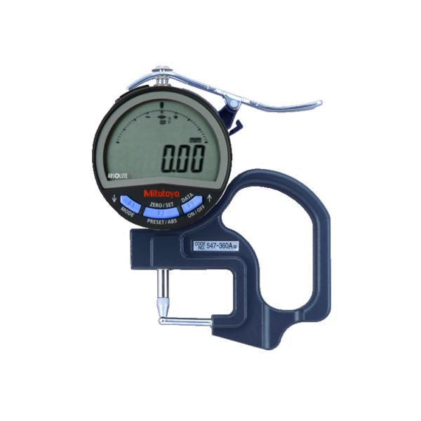 Mitutoyo 547-360A (0.01mm) ABSOLUTE Pipe Gauge Digital Thickness Gauge 0-10mm