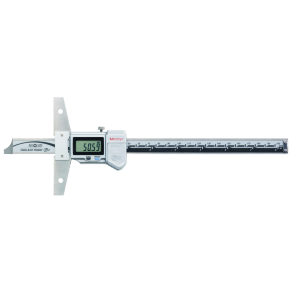 Mitutoyo 571-262 ABSOLUTE Digimatic IP67 Depth Gauge 0-200mm (0-8″)