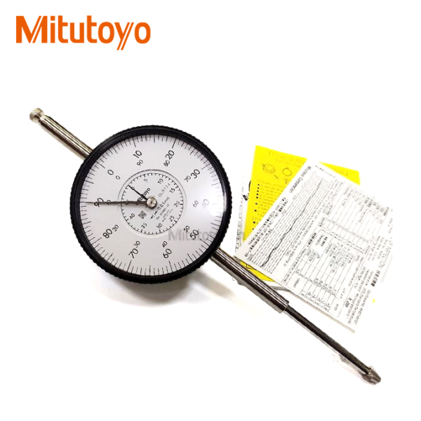 Mitutoyo 3062A-19 (0.01mm) Lug Back Large Coaxial Revolution Counter Dial Indicator Shockproof 100mm - Image 2