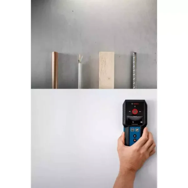 BOSCH GMS 120-27 Professional Wall Scanner Detector-IP54 Dust & Splash Protection, 120 mm Range, Includes Pouch & Batteries - Image 3