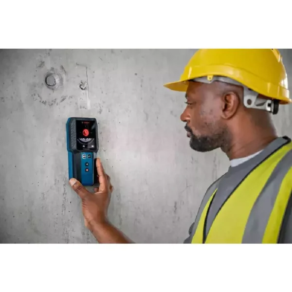 BOSCH GMS 120-27 Professional Wall Scanner Detector-IP54 Dust & Splash Protection, 120 mm Range, Includes Pouch & Batteries - Image 6
