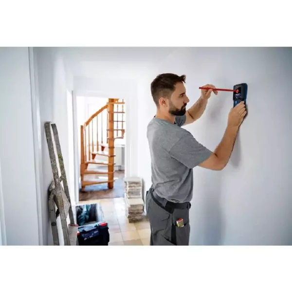 BOSCH GMS 120-27 Professional Wall Scanner Detector-IP54 Dust & Splash Protection, 120 mm Range, Includes Pouch & Batteries - Image 5