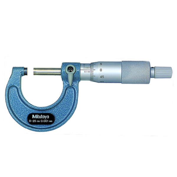 Mitutoyo 103-129 (0.001mm) Ratchet Stop Economy Design Micrometer 0-25mm