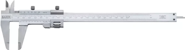 Baker VCF 30 - 280mm VCF Vernier Caliper with Fine Adjustment (with OEM Calibration Certificate) - Image 2