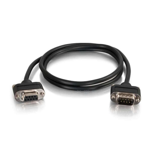 Vimkan DB9 RS232 Serial Cable Male to Female Null Modem Cord Full Handshaking 7 Wire Crossover for Data Communication Computer Switch Router (3M) - Image 4