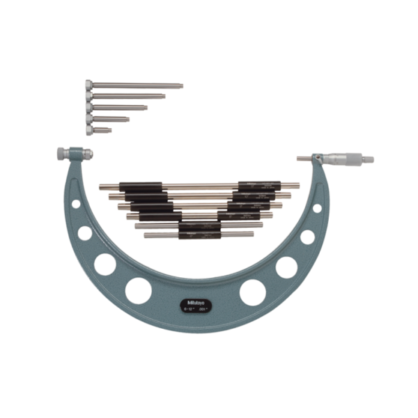 Mitutoyo 104-138 (0.001″) Outside Micrometer Interchangeable Anvil 6-12″