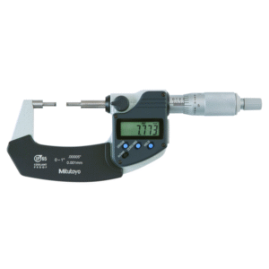 Mitutoyo 331-351-30 Digimatic Spline IP65 Micrometer SPC Data Output 0-25mm (0-1″)