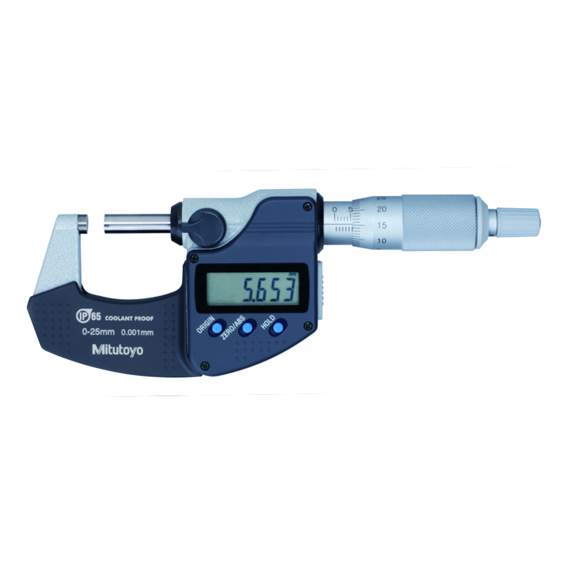 Mitutoyo 293-230-30 Digimatic Micrometer Metric IP65 SPC Data Output 0-25mm