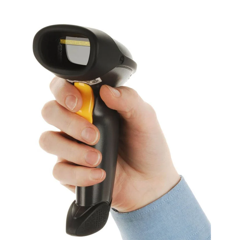 Zebra LS2208 1D Handheld Barcode Scanner Wired Optical Laser Black Corded Reader Imager with USB Cord - Image 2