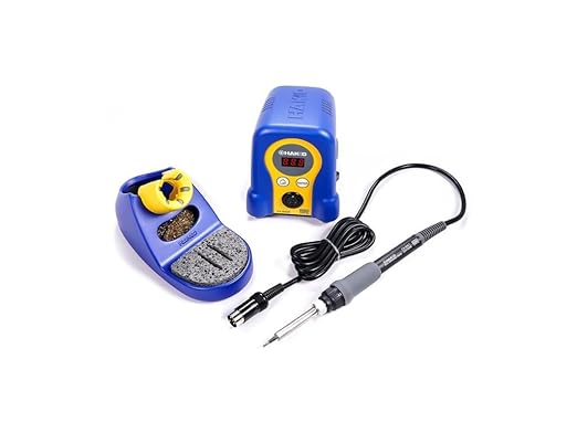 HAKKO soldering station FX-888D with Soldering Iron, Stand, Sponge, Cleaning wire - Image 4
