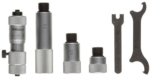 Mitutoyo 137-206 Extension Tube Carbide Tipped Inside Micrometer 50-150mm