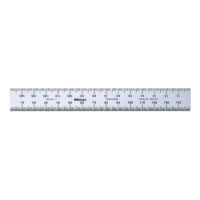 Mitutoyo 182-111 Steel Rule Wide Rigid Rule Metric 150mm
